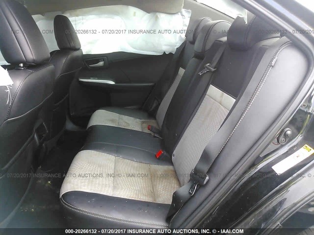 4T1BF1FK1DU242408 - 2013 TOYOTA CAMRY L/SE/LE/XLE 黑色 照片 8