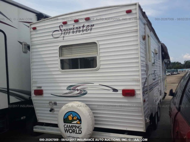 4YDT26524Y1017761 - 2000 KEYSTONE SPRINTER BEIGE photo 4