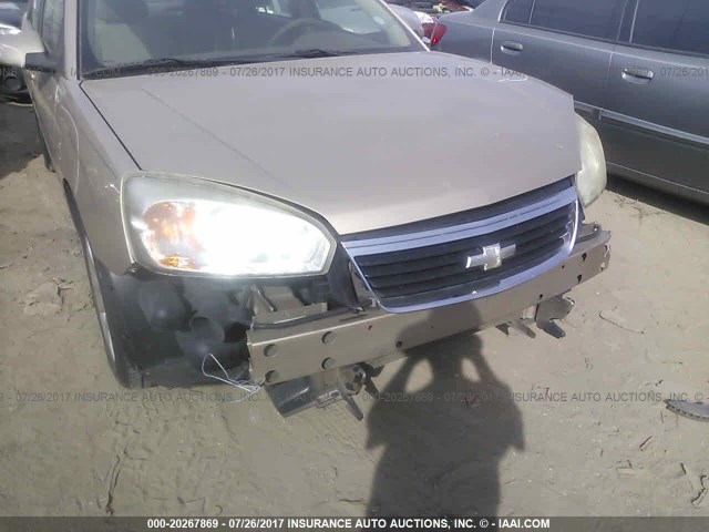 1G1ZT51896F105876 - 2006 CHEVROLET MALIBU LT GOLD photo 6