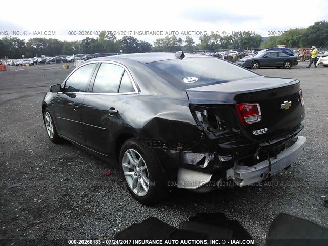 1G11C5SL3EF139858 - 2014 CHEVROLET MALIBU 1LT შავი ფოტო 3