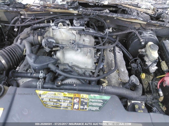 5LMEU88H64ZJ52555 - 2004 LINCOLN AVIATOR TAN photo 10