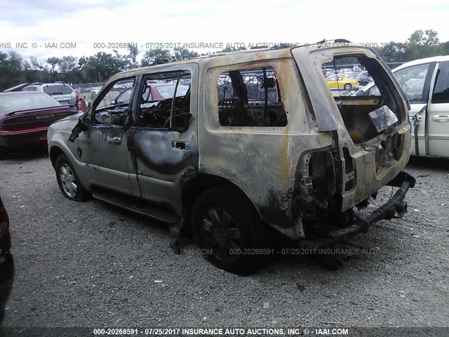 5LMEU88H64ZJ52555 - 2004 LINCOLN AVIATOR TAN photo 3