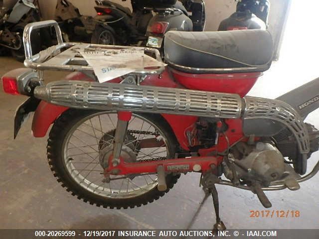 CT90221905 - 1969 HONDA CT70  RED photo 6