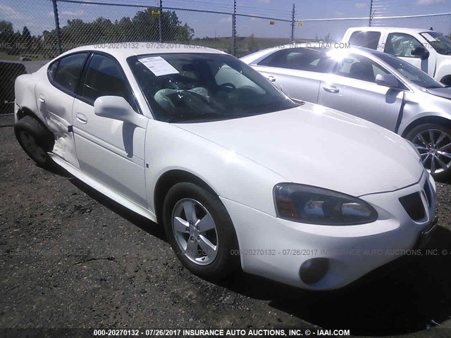 2G2WP552361295836 - 2006 PONTIAC GRAND PRIX WHITE photo 1