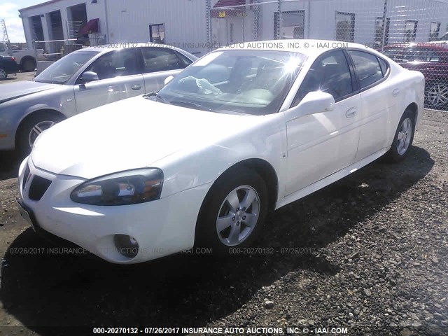 2G2WP552361295836 - 2006 PONTIAC GRAND PRIX WHITE photo 2