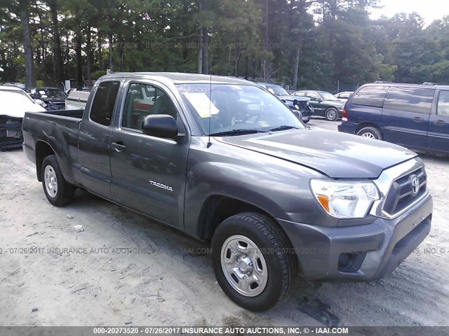 5TFTX4CN2DX022067 - 2013 TOYOTA TACOMA ACCESS CAB Grau Foto 1