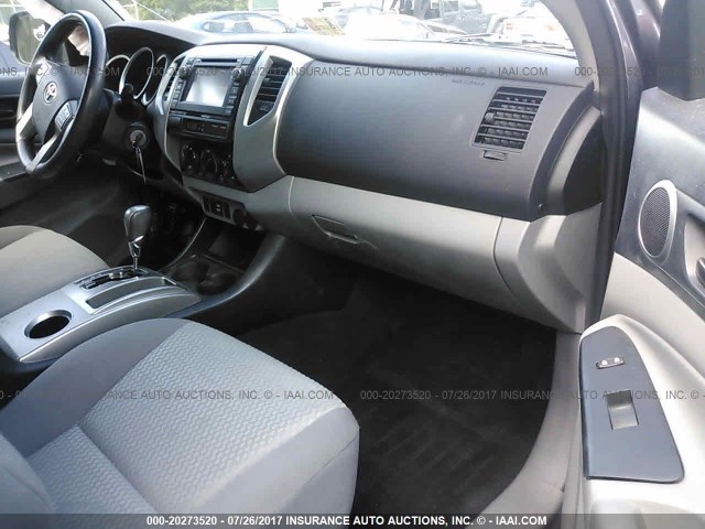 5TFTX4CN2DX022067 - 2013 TOYOTA TACOMA ACCESS CAB Grau Foto 5