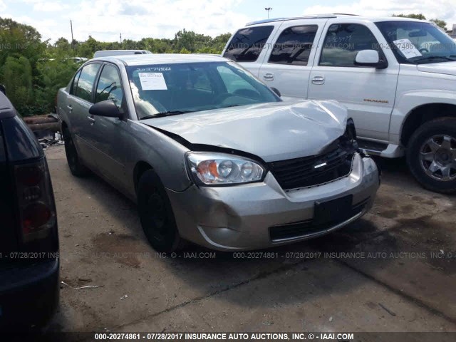 1G1ZS58N77F281499 - 2007 CHEVROLET MALIBU LS SILVER photo 1