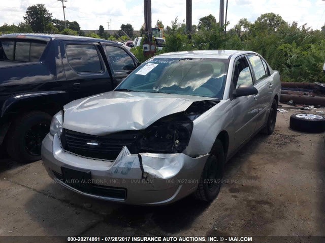 1G1ZS58N77F281499 - 2007 CHEVROLET MALIBU LS SILVER photo 2