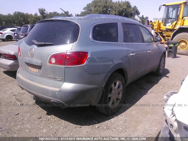 5GAEV237X8J217915 - 2008 BUICK ENCLAVE CXL Light Blue photo 4