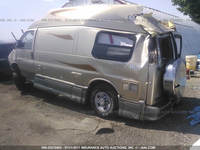 1GCHG39K281103043 - 2008 CHEVROLET EXPRESS G3500  GOLD photo 3