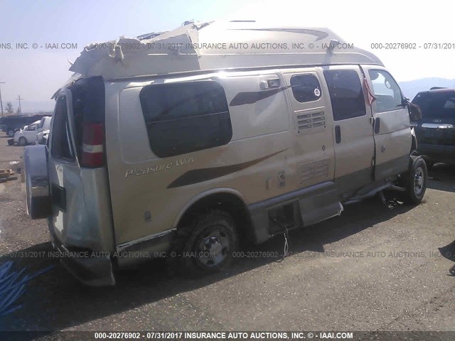 1GCHG39K281103043 - 2008 CHEVROLET EXPRESS G3500  GOLD photo 4