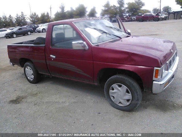1N6SD11S5SC472762 - 1995 NISSAN TRUCK E/XE RED photo 1