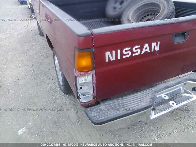 1N6SD11S5SC472762 - 1995 NISSAN TRUCK E/XE RED photo 6