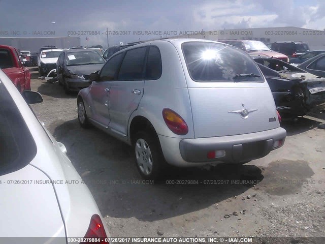 3C4FY48BX3T526854 - 2003 CHRYSLER PT CRUISER CLASSIC SILVER photo 3