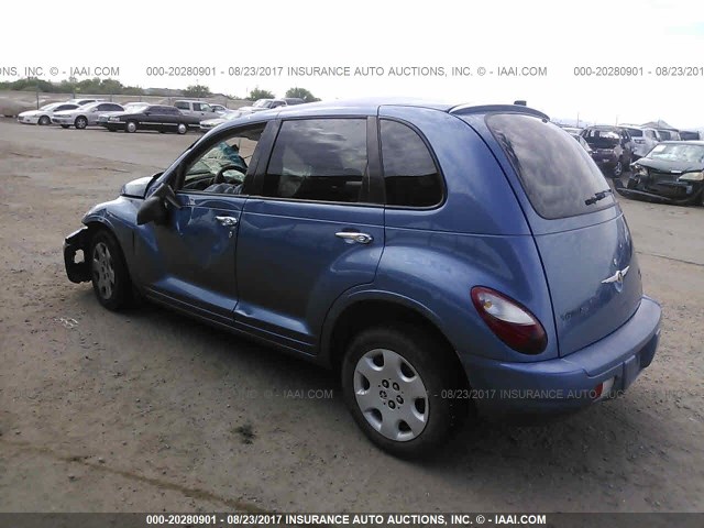 3A4FY58B17T631935 - 2007 CHRYSLER PT CRUISER TOURING BLUE photo 3