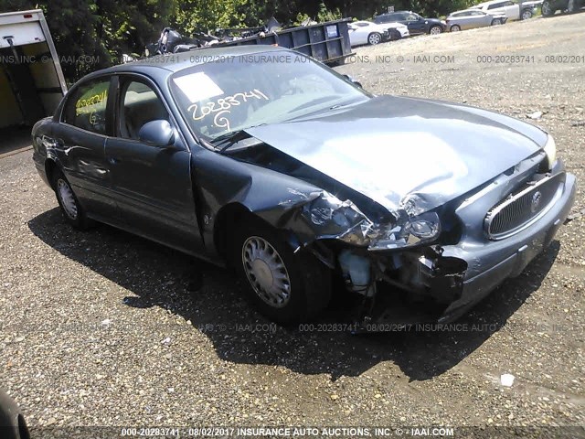 1G4HP54K924147254 - 2002 BUICK LESABRE CUSTOM BLUE photo 1