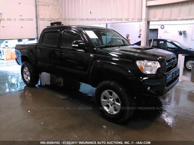 3TMJU4GN7EM173679 - 2014 TOYOTA TACOMA DOUBLE CAB PRERUNNER BLACK photo 1