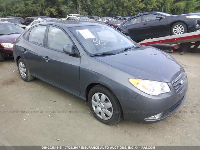 KMHDU46D89U693540 - 2009 HYUNDAI ELANTRA GLS/SE GRAY photo 1