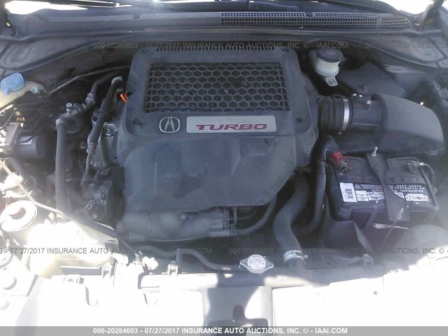 5J8TB185X7A001112 - 2007 ACURA RDX TECHNOLOGY GRAY photo 10