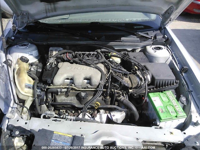1G1NE52J23M675915 - 2003 CHEVROLET MALIBU LS 银色 照片 10