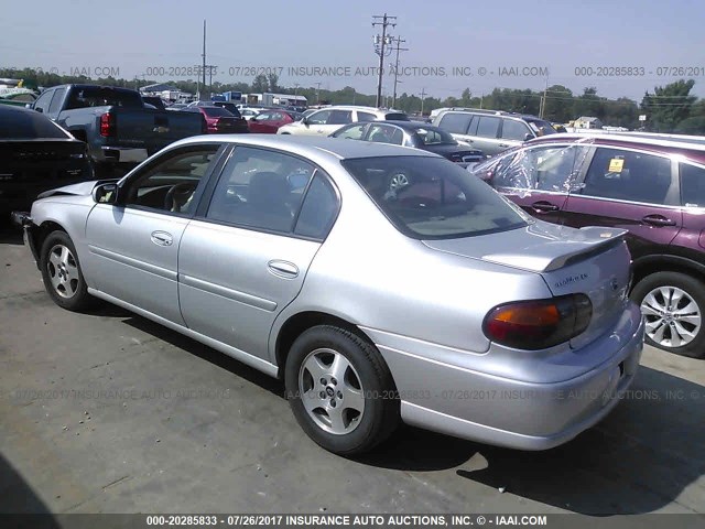 1G1NE52J23M675915 - 2003 CHEVROLET MALIBU LS 银色 照片 3