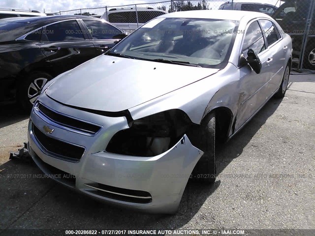 1G1ZG57B89F254114 - 2009 CHEVROLET MALIBU LS 银色 照片 2