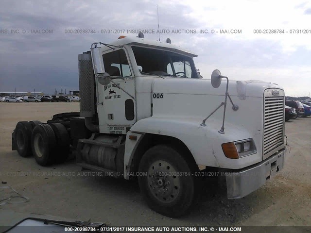 1FUYDSEB2YLH14389 - 2000 FREIGHTLINER CONVENTIONAL FLD120 WHITE photo 1