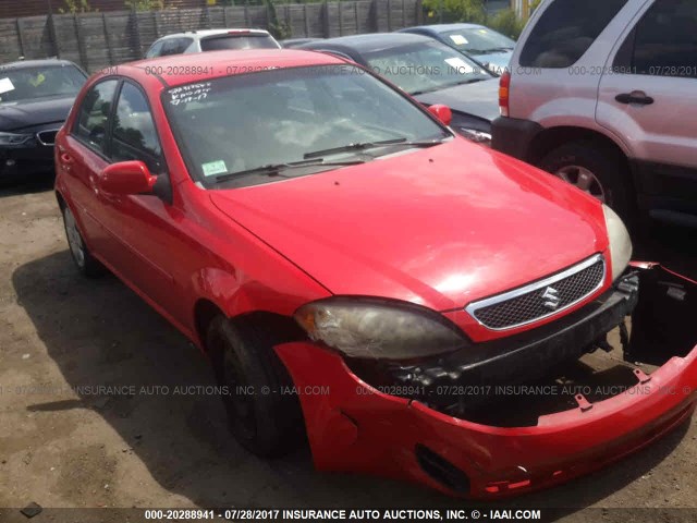 KL5JD66Z37K551416 - 2007 SUZUKI RENO CONVENIENCE RED photo 1