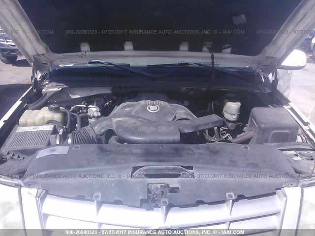 1GYEK63N72R191757 - 2002 CADILLAC ESCALADE LUXURY კრემისფერი ფოტო 10