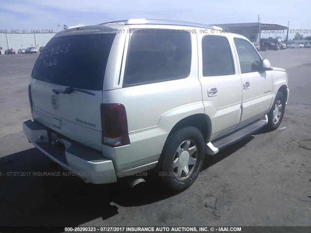 1GYEK63N72R191757 - 2002 CADILLAC ESCALADE LUXURY კრემისფერი ფოტო 4