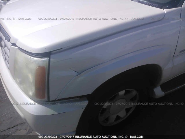 1GYEK63N72R191757 - 2002 CADILLAC ESCALADE LUXURY კრემისფერი ფოტო 6