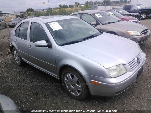 3VWTG69M31M086661 - 2001 VOLKSWAGEN JETTA GLX SILVER photo 1