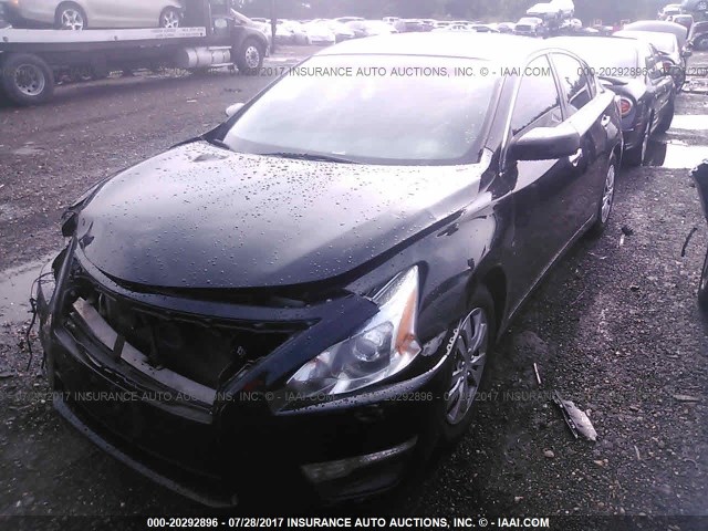 1N4AL3AP8DC261878 - 2013 NISSAN ALTIMA 2.5/S/SV/SL BLACK photo 2