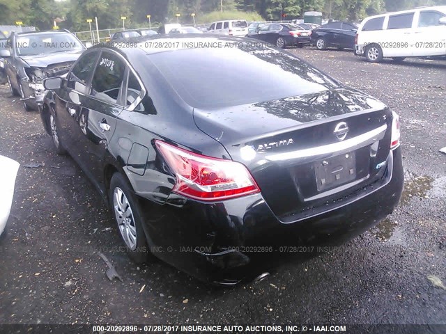 1N4AL3AP8DC261878 - 2013 NISSAN ALTIMA 2.5/S/SV/SL BLACK photo 3