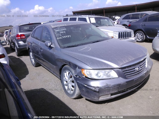 KMHFC46F16A104726 - 2006 HYUNDAI AZERA SE/LIMITED GRAY photo 1