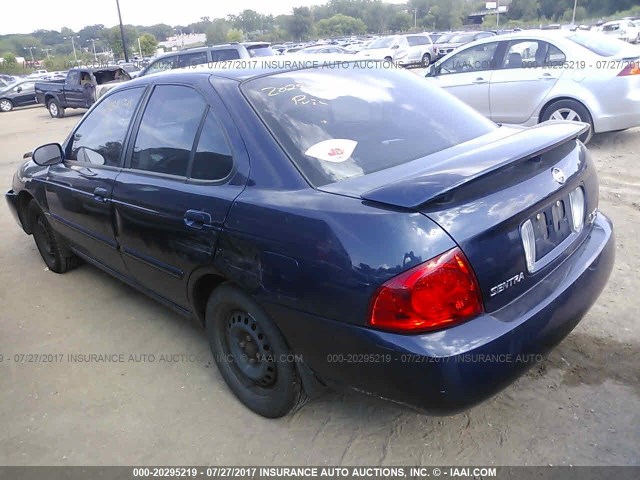 3N1CB51D36L524179 - 2006 NISSAN SENTRA 1.8/1.8S BLUE photo 3