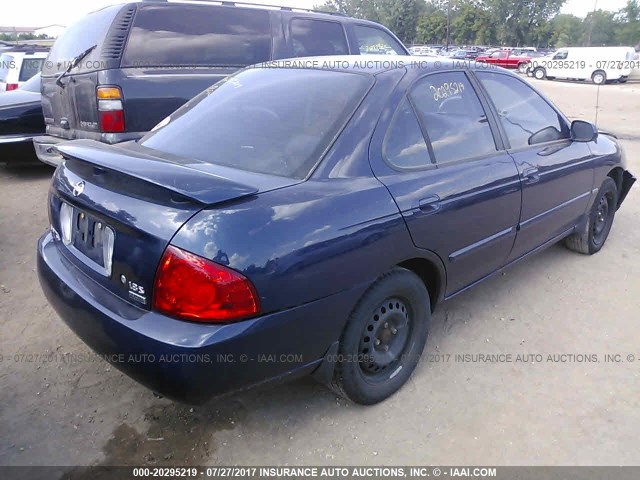 3N1CB51D36L524179 - 2006 NISSAN SENTRA 1.8/1.8S BLUE photo 4