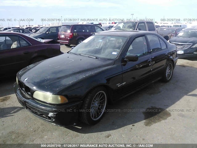 WBADN53431GC98504 - 2001 BMW 540 I BLACK photo 2