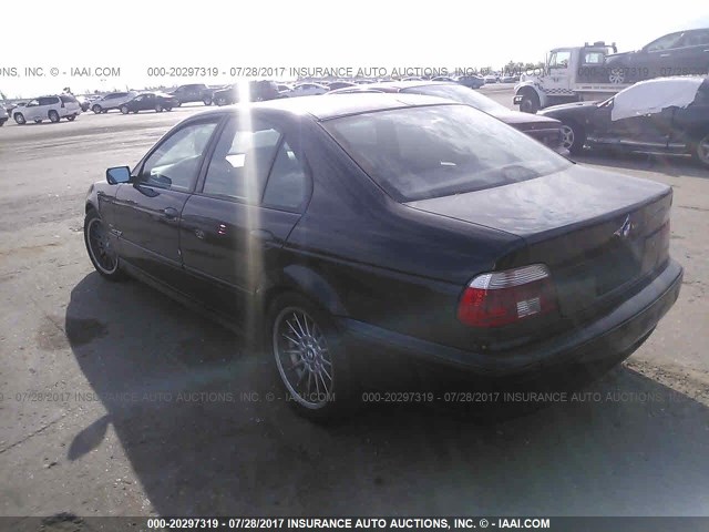 WBADN53431GC98504 - 2001 BMW 540 I BLACK photo 3