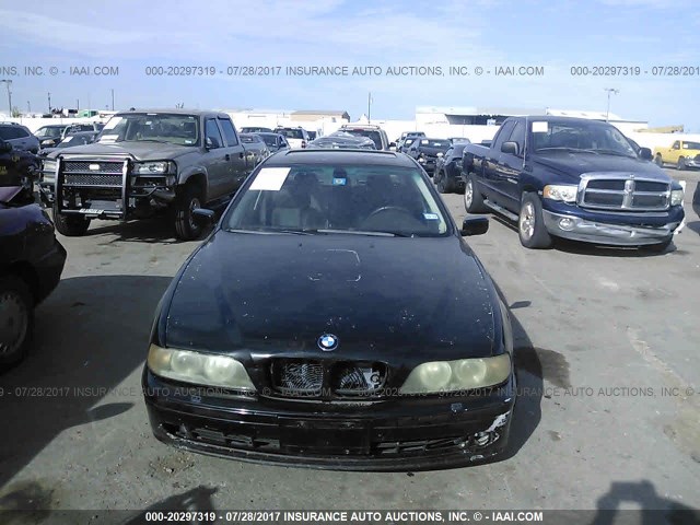 WBADN53431GC98504 - 2001 BMW 540 I BLACK photo 6