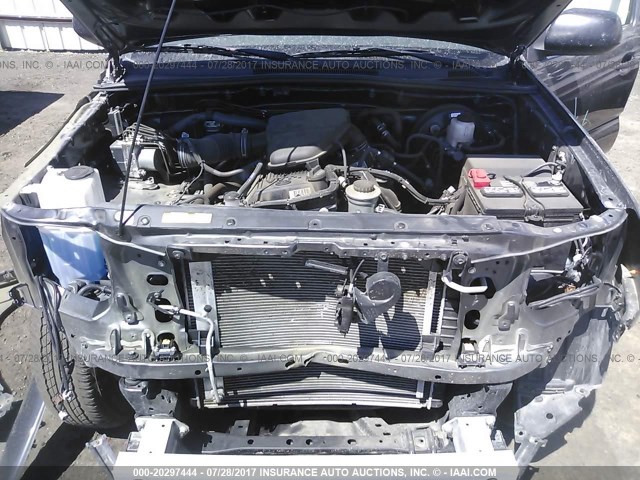 5TFUX4EN3FX038962 - 2015 TOYOTA TACOMA ACCESS CAB Сұр фото 10