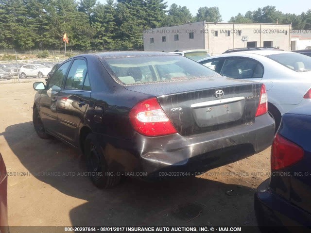 4T1BE32K34U339677 - 2004 TOYOTA CAMRY LE/XLE/SE 黑色 照片 3