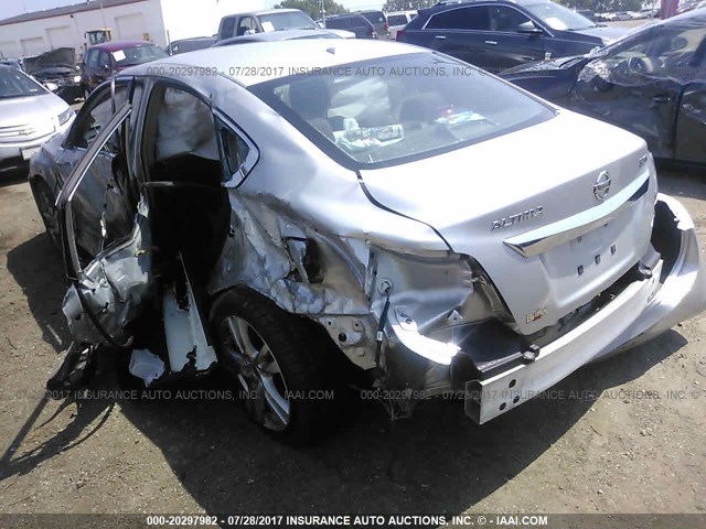 1N4BL3AP2DC231795 - 2013 NISSAN ALTIMA 3.5S/3.5SV/3.5SL SILVER photo 3