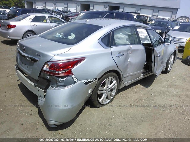 1N4BL3AP2DC231795 - 2013 NISSAN ALTIMA 3.5S/3.5SV/3.5SL SILVER photo 4