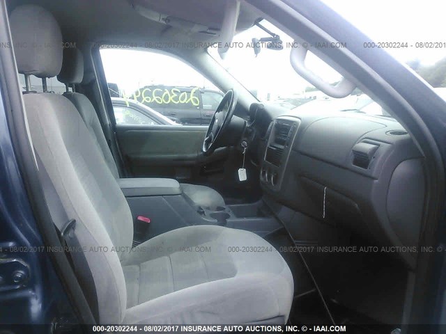 1FMZU73E75ZA15718 - 2005 FORD EXPLORER XLT/XLT SPORT/NBX BLUE photo 5