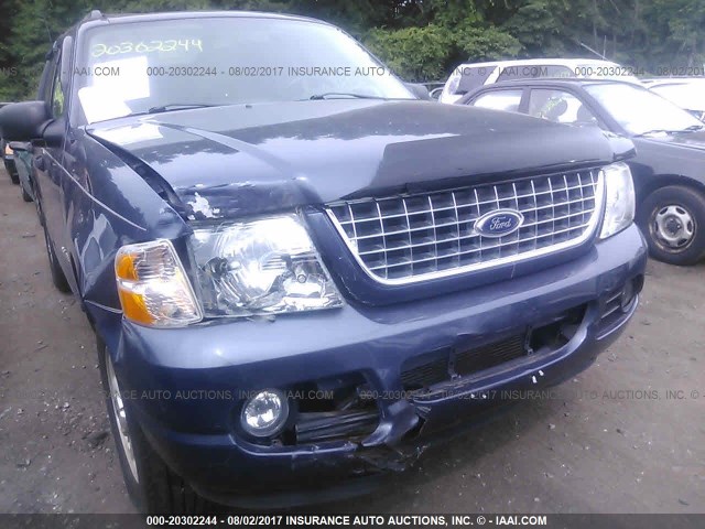 1FMZU73E75ZA15718 - 2005 FORD EXPLORER XLT/XLT SPORT/NBX BLUE photo 6