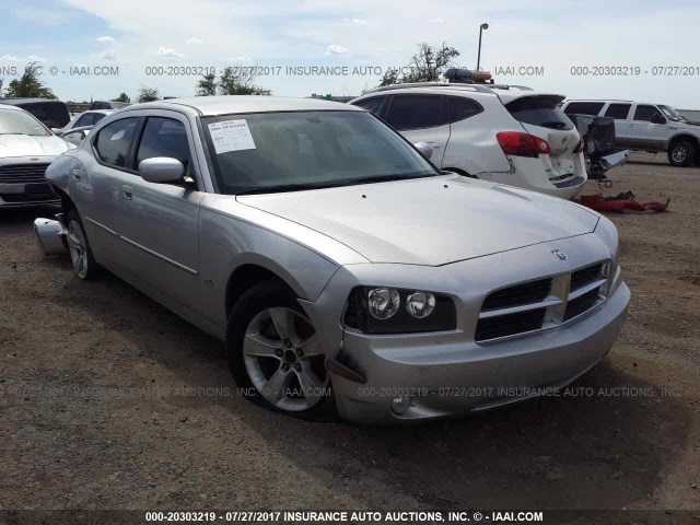 2B3CA3CV0AH286661 - 2010 DODGE CHARGER SXT SILVER photo 1