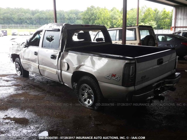 2GCEK13V871116204 - 2007 CHEVROLET SILVERADO K1500 CLASSIC CREW CAB TAN photo 3