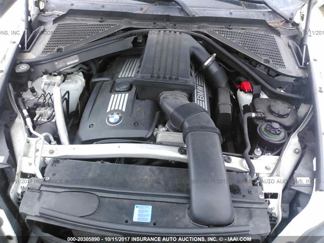 5UXFE4C54AL379996 - 2010 BMW X5 XDRIVE30I WHITE photo 10